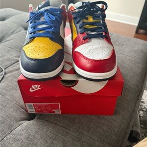 Nike dunk low Multicolor Sneakers sz 12